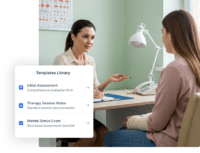 mental health ehr template